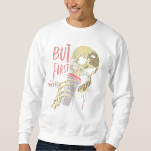Sweatshirt mais premier crâne de café