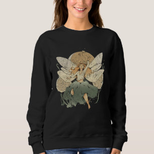 Sweatshirt Maisonnette Fée de la Forêt Cottagecore Fairycore 