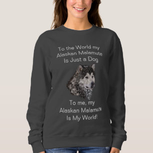 Sweatshirt Malamute d'Alaska