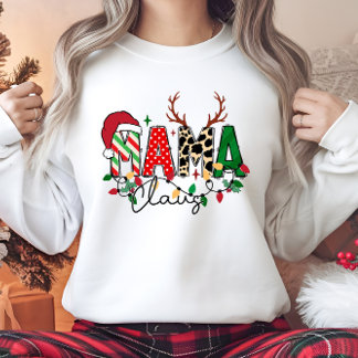 Sweatshirt Mama Claus - Gardienne de la magie de Noël