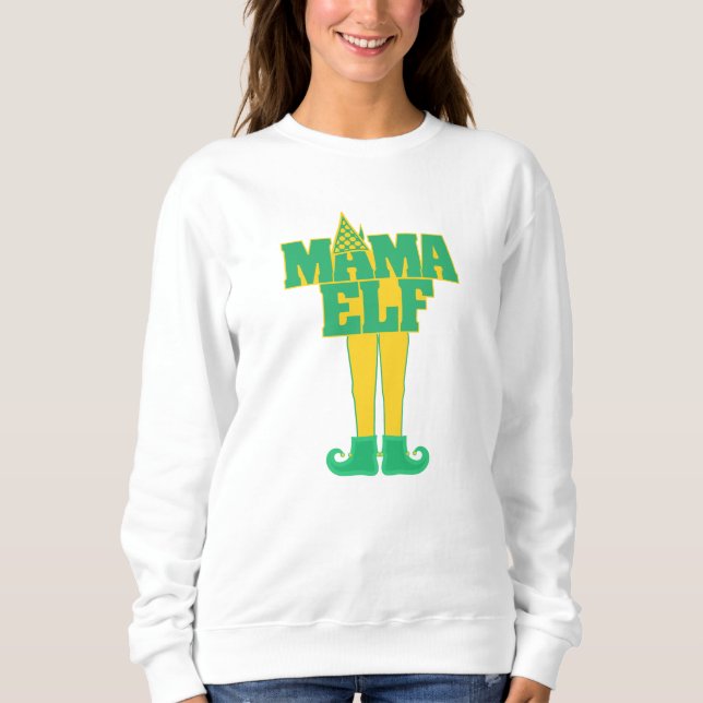 Sweatshirt Mama Elf (Devant)