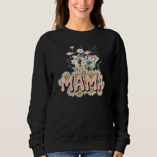 Sweatshirt Mama Florale, Cadeau de Fête des Mères