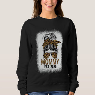 Sweatshirt Maman 2025 Nouvelle Maman Promue Maman 2025
