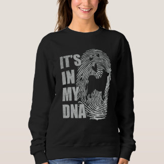 Sweatshirt Maman Chien Papa Chien ADN Schipperke