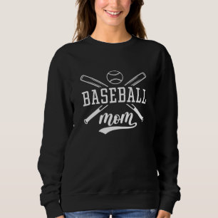 Sweatshirt Maman de baseball