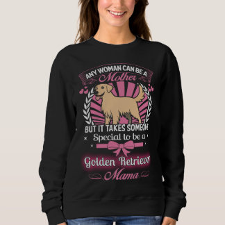 Sweatshirt Maman de golden retriever