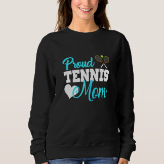 Sweatshirt Maman de tennis fière féminine Joueuses de tennis
