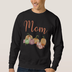 Sweatshirt Maman du petit Citrouille Premier anniversaire Aut