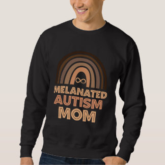 Sweatshirt Maman Noire Autiste De Fils Autiste Enfants Mélani