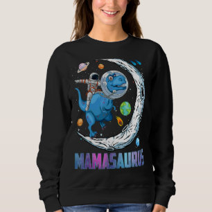 Sweatshirt Mamasaurus Astronaut équitation Dinosaur Rex Mères