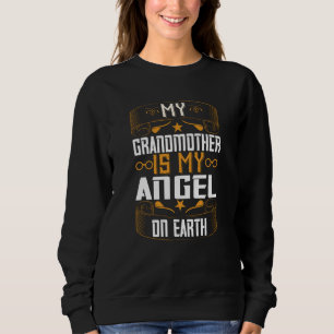Sweatshirt Mamie - Est mon ange sur terre