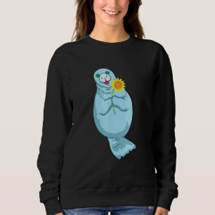 Sweatshirt Manate Avec Tournesol