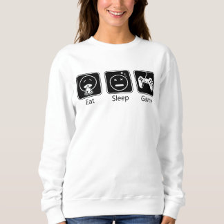 Sweatshirt Mange, Dors, Jeu