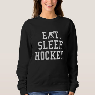 Sweatshirt Manger Dormir Hockey