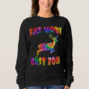 Sweatshirt Manger Plus Fast Food Tie Dye Deer Hunter Creative