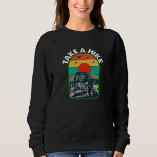 Sweatshirt Mangez Sleep Hike Répéter drôle drôle