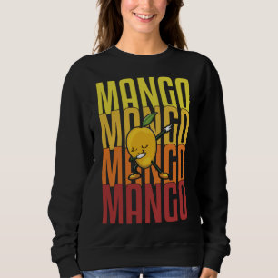 Sweatshirt Mango Dabbing Fruit Drôle Femmes Mangues Amour