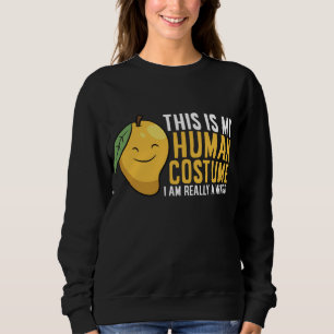 Sweatshirt Mango Fruit Halloween Mango Costume humain Je suis