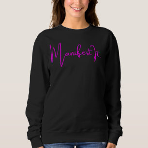 Sweatshirt Manifeste Il Sis Manifester Nos Rêves Melanin Femm