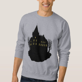 Sweatshirt Manoir sinistre en silhouette