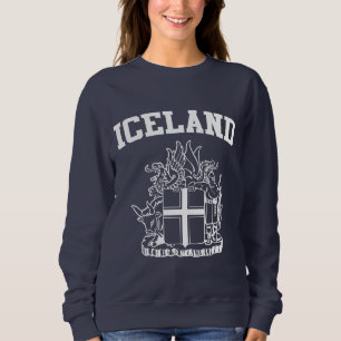 Sweatshirt Manteau de l'Islande des bras