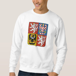 Sweatshirt Manteau de République Tchèque des bras