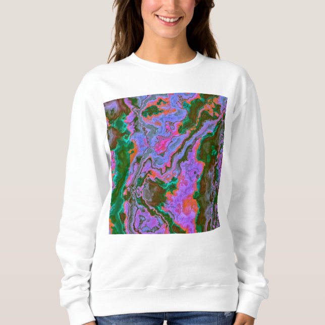 Sweatshirt Marbre aigre (Devant)
