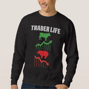 Sweatshirt Marchand Stock Lover Bull Bear