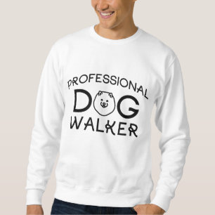 Sweatshirt Marcheuse professionnelle chien mignonne chiot amo