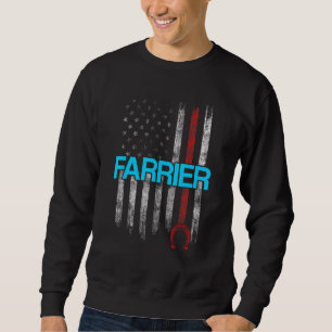 Sweatshirt Maréchal Ferrage Sabot Parage Ferrure Équine