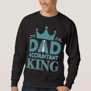 Sweatshirt Mari papa comptable Légende Drôle comptable CPA