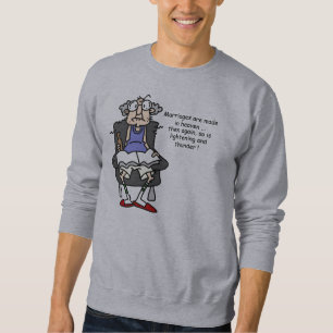 Sweatshirt Mariage, Éclair, Humour tonnerre