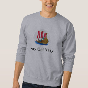 Sweatshirt Marine très vieille