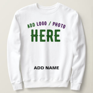 SWEATSHIRT MARQUE BLANCHE MODERNE ET PERSONNALISABLE VÉRIFIÉE