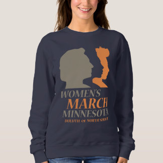 Sweatshirt Mars édition de Minnesota, Duluth des femmes