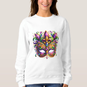 Sweatshirt Masque de Mardi Gras