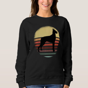 Sweatshirt Mastiff allemand Great Dane Retro 11