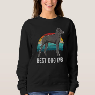 Sweatshirt Mastiff allemand Great Dane Sunset 10