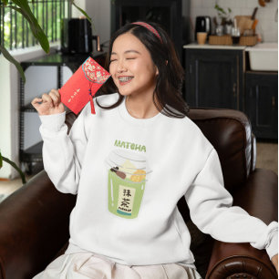 Sweatshirt Matcha Addict, Matcha