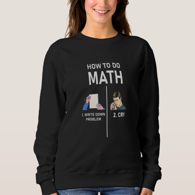 Sweatshirt Math Designs (Devant)