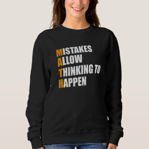 Sweatshirt Mathématiques Mathématiques Nerd Amusement 2