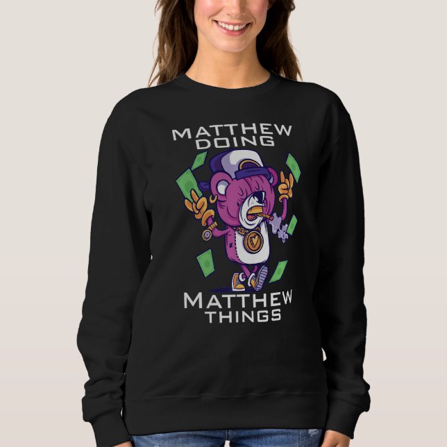 Sweatshirt Matthew (Devant)