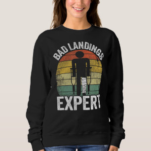 Sweatshirt Mauvais Atterrissage Des Enfants Experts Se Bien B