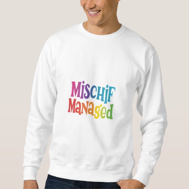 Sweatshirt Mauvais traitement (Devant)