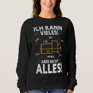 Sweatshirt Mécanique D'Usinage Rotary Cutter Cnc Programmer
