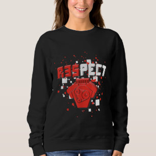 Sweatshirt Mécanique Pixel moteur automobile