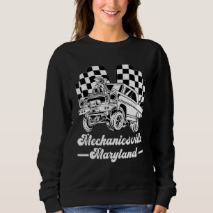 Sweatshirt Mechanicsville Maryland Vintage Gasser Nostalgic D