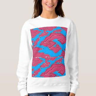 Sweatshirt Mega Mendung Batik