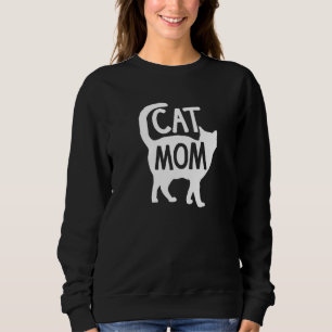 Sweatshirt Meilleur Chat Maman Mère Femmes Kitty Girfriend Ki