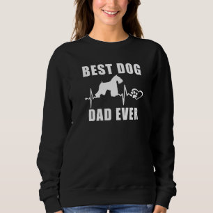 Sweatshirt Meilleur Chien Papa Jamais Miniature Schnauzer Chi